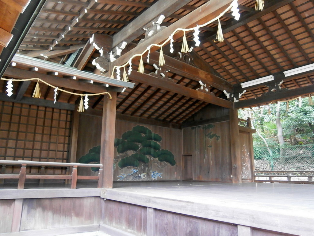 Sumiyoshi Shrine Nohgakuden